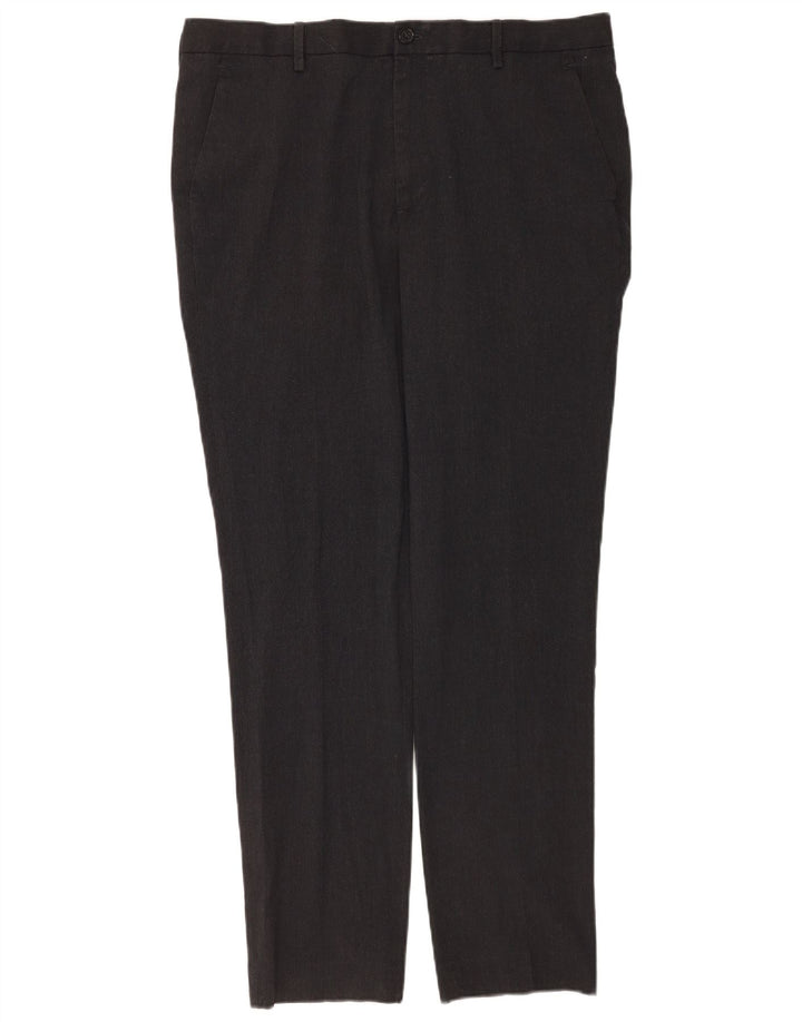 Calça Chino Slim Masculina Marks & Spencer W36 L31 Cinza
