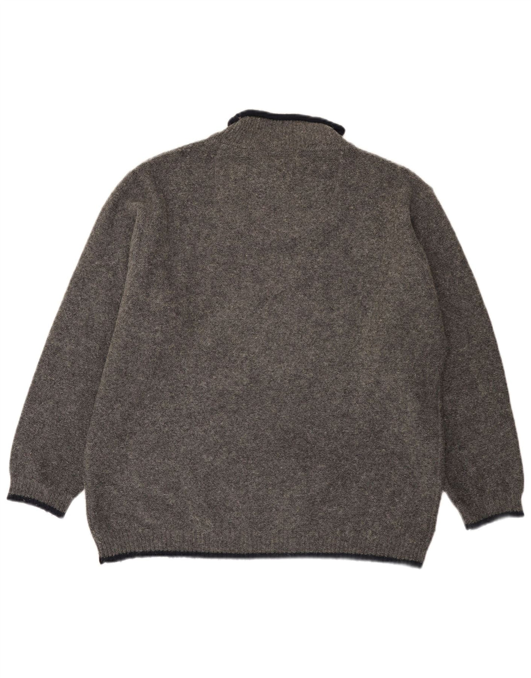 Suéter masculino Invicta com gola tartaruga XL lã cinza
