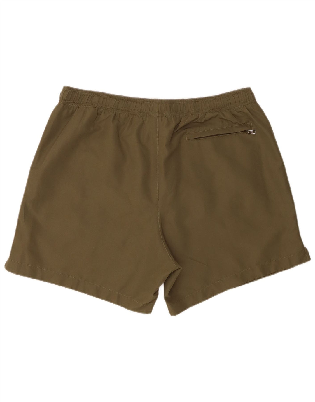 Calvin Klein Shorts de natação masculino gráfico grande poliéster cáqui