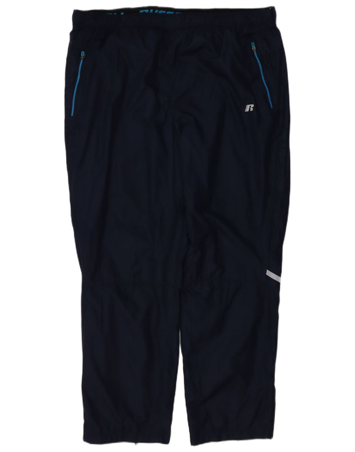 Calça de treino masculina RUSSELL ATLÉTICA XL azul marinho poliéster