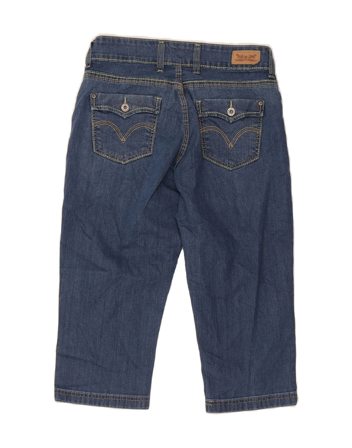 LEVI'S Womens Capri Jeans US 8 Medium W30 L19 Blue Cotton Vintage Levi's and Second-Hand Levi's from Messina Hembry 