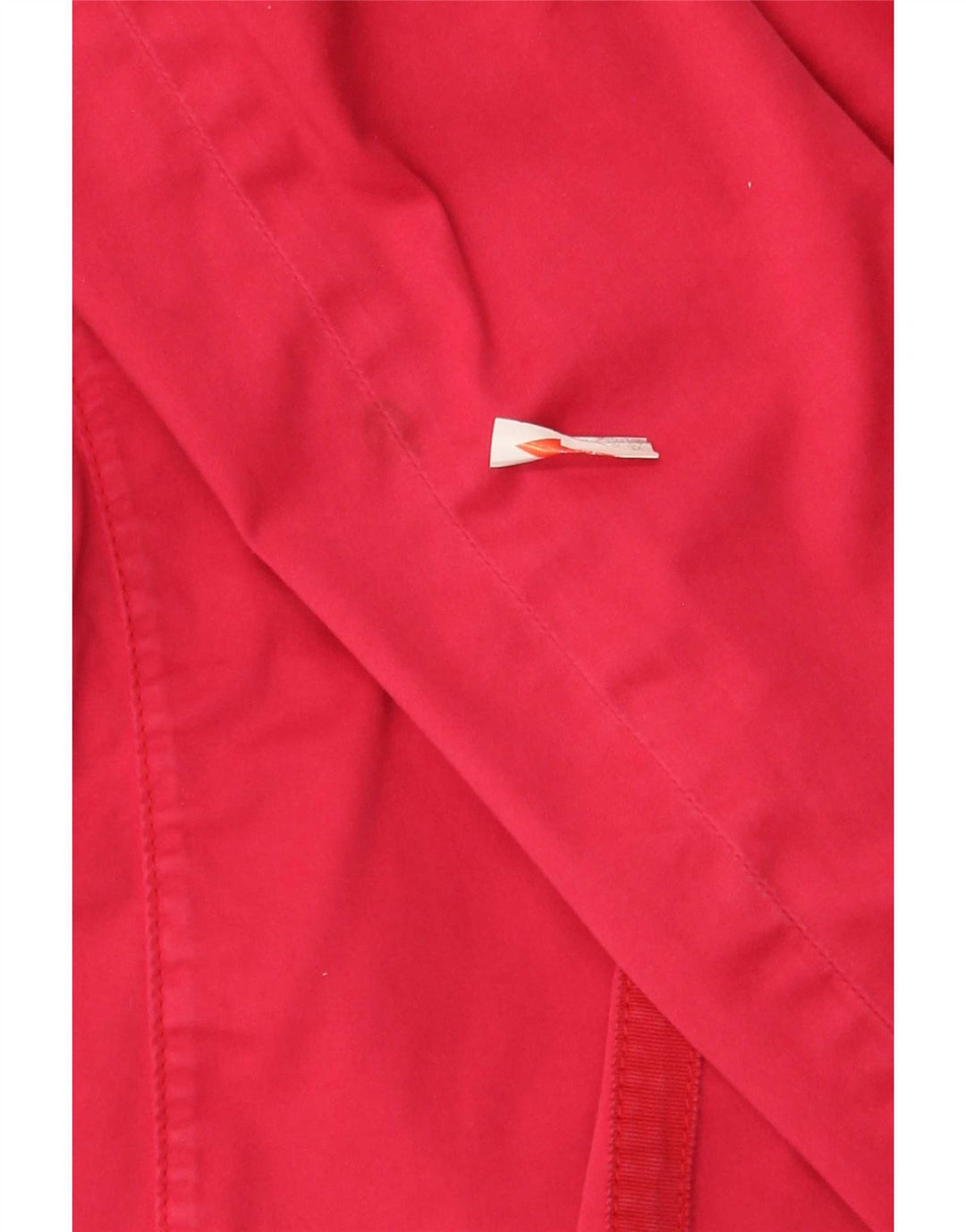 Jaqueta blazer feminina Armani Jeans com 3 botões EUA 8 algodão rosa médio