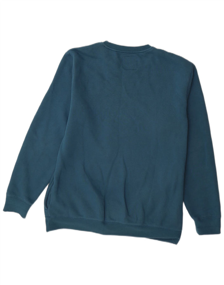 VANS moletom masculino jumper grande algodão azul