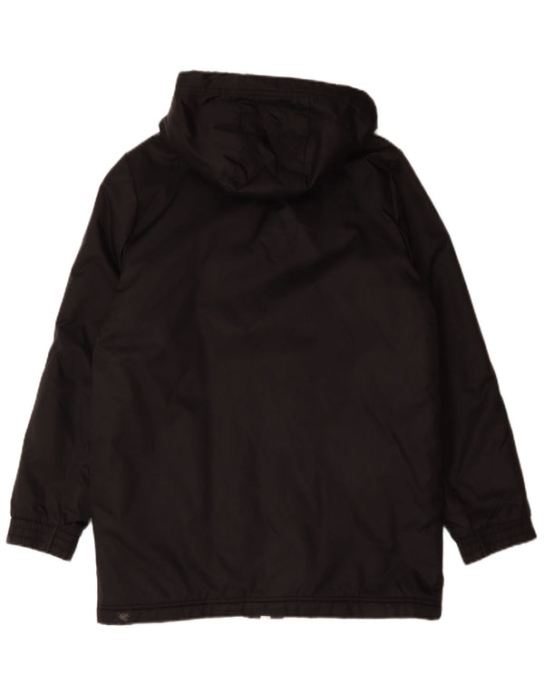 Casaco acolchoado com capuz Adidas Boys 13-14 anos preto poliéster