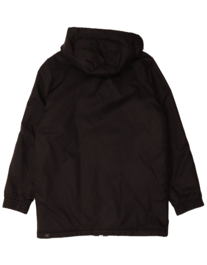 Casaco acolchoado com capuz Adidas Boys 13-14 anos preto poliéster