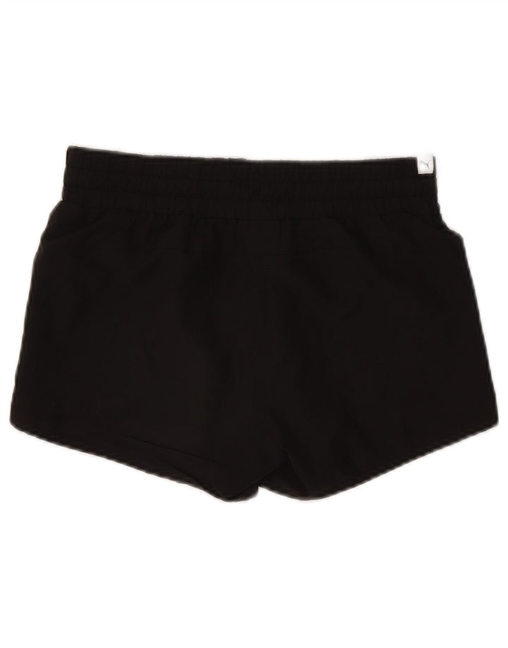 Shorts esportivos femininos Puma UK 10 pequenos pretos