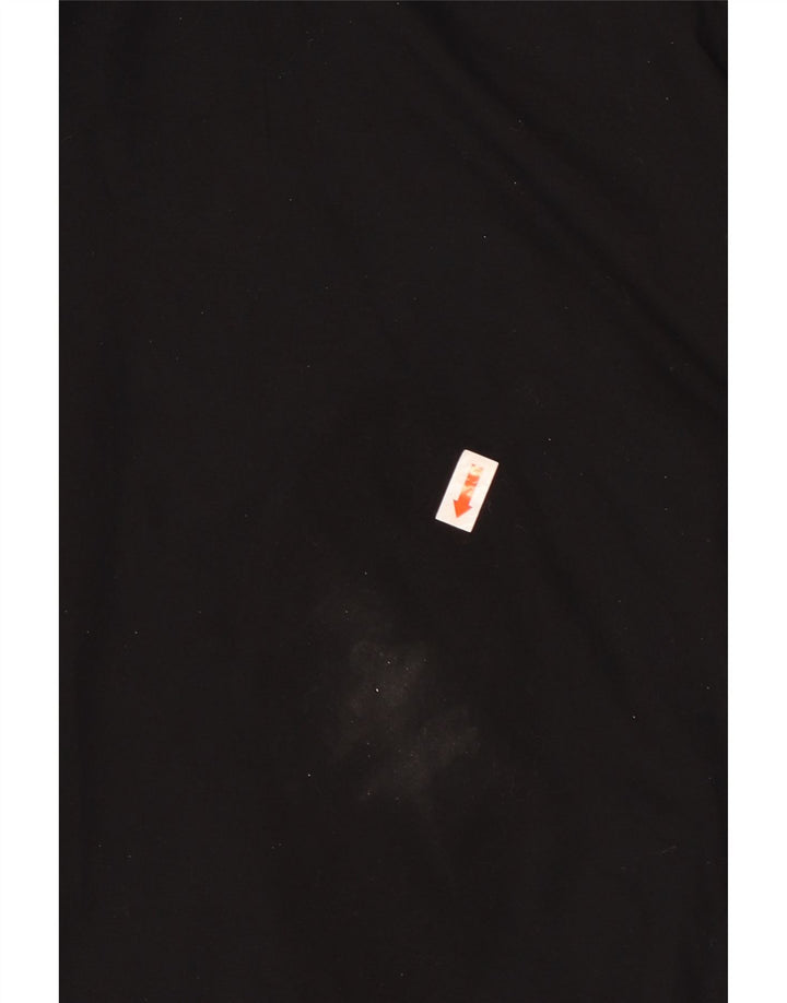 Camisa oversized feminina ZARA UK 18 XL preta