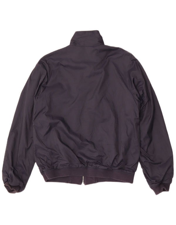 Jaqueta bomber masculina Gap UK 38 nylon azul marinho médio