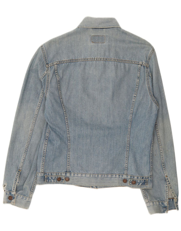 Jaqueta jeans masculina Levi's UK 40 grande azul