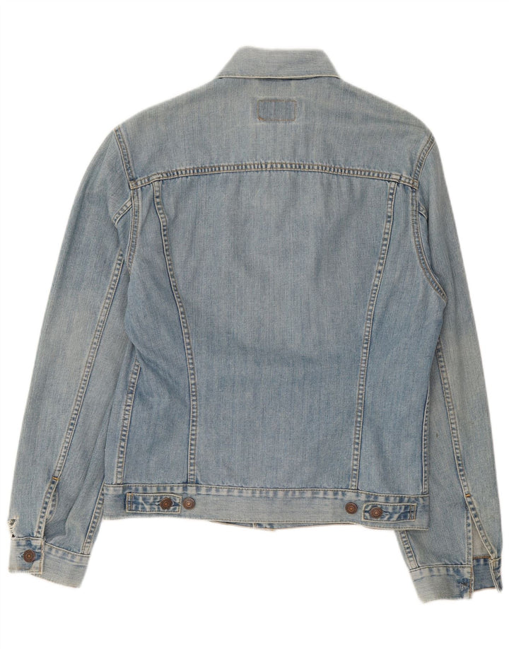 Jaqueta jeans masculina Levi's UK 40 grande azul