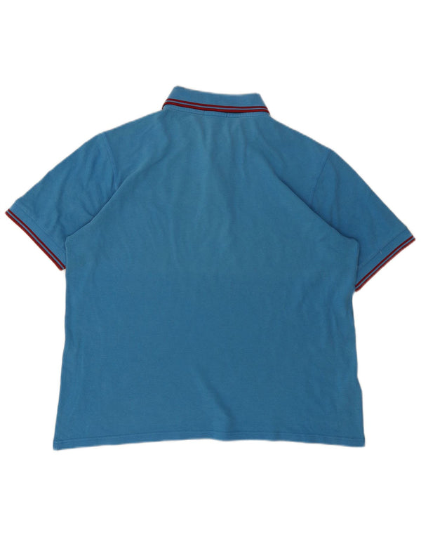 Camisa polo masculina Fred Perry XL algodão azul