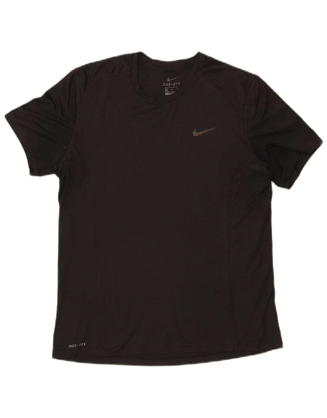 Camiseta Nike Masculina Dri Fit Top Médio Preto