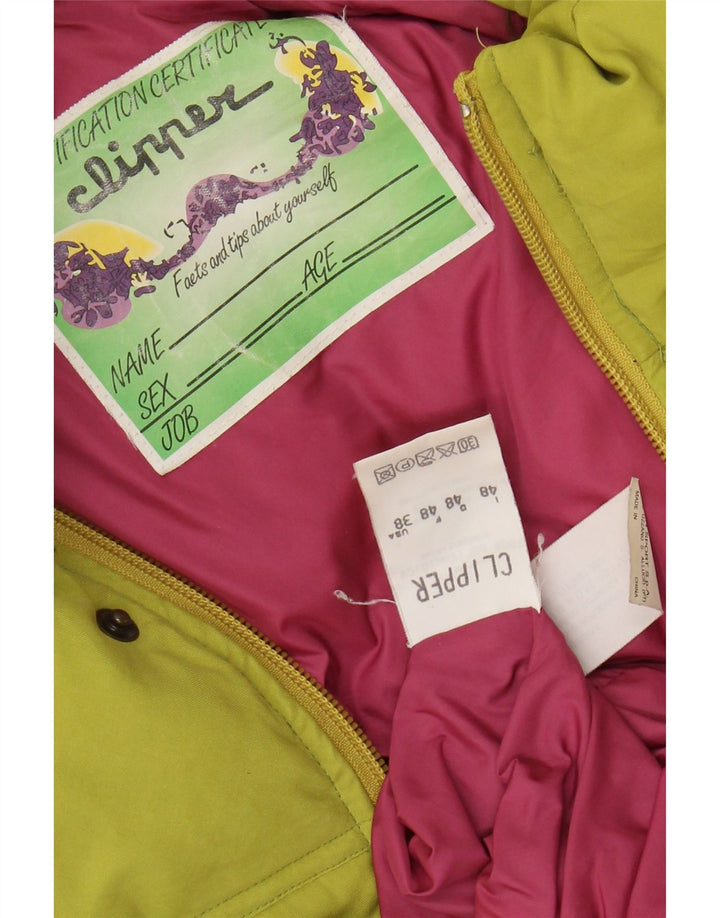 Jaqueta acolchoada masculina CLIPPER EU 48 poliéster verde médio