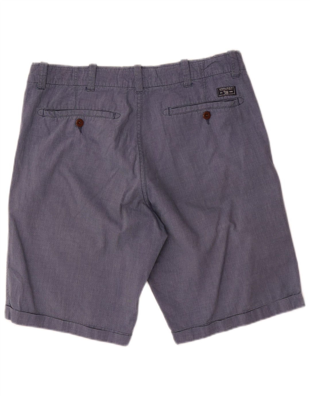 Shorts Chino Masculino Woolrich W31 Algodão Azul Médio