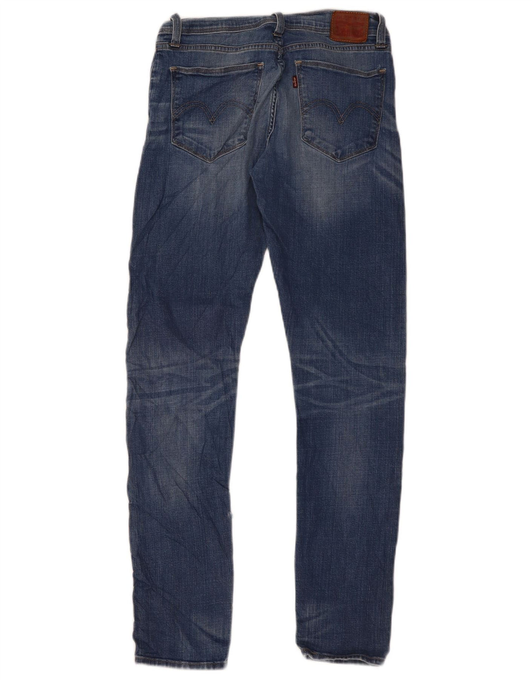 Jeans skinny feminino Levi's W28 L30 algodão azul
