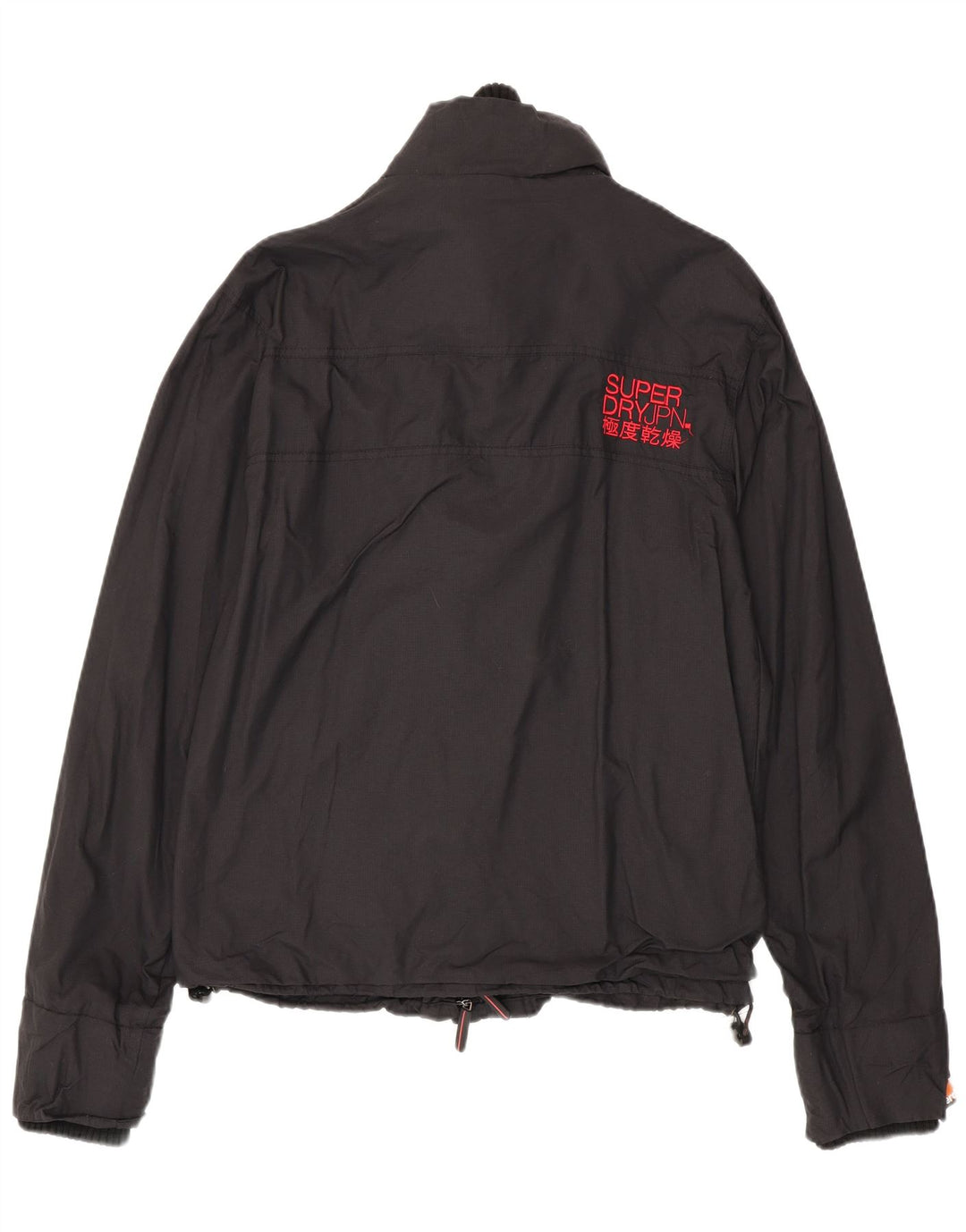 Jaqueta corta-vento masculina Superdry UK 40 grande nylon preto