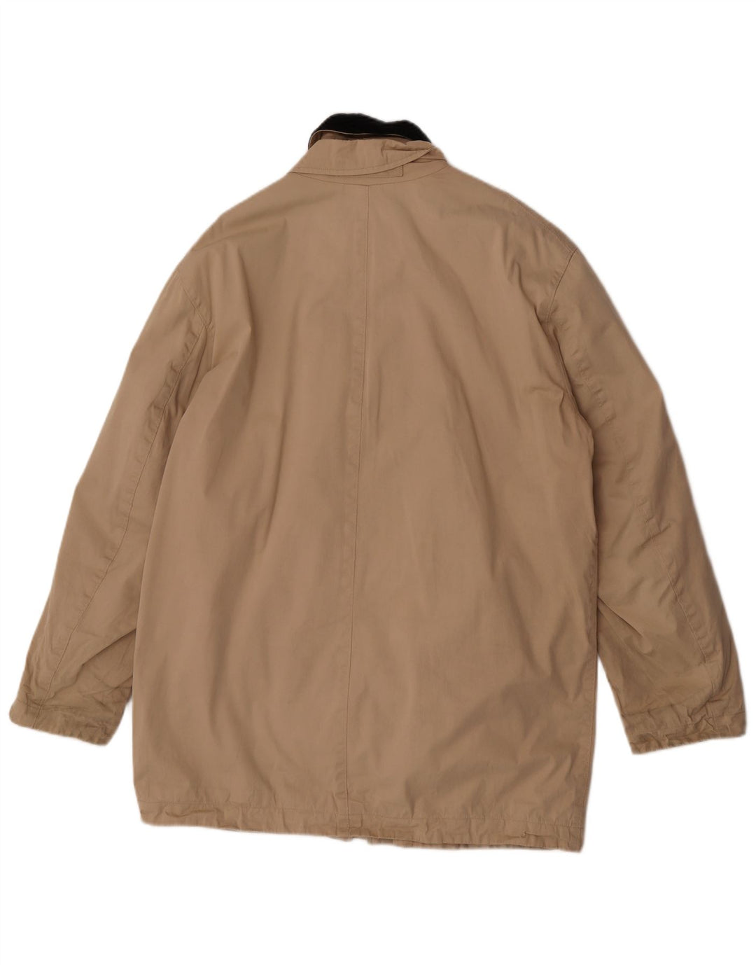 Sobretudo masculino Gant UK 40 grande bloco colorido bege