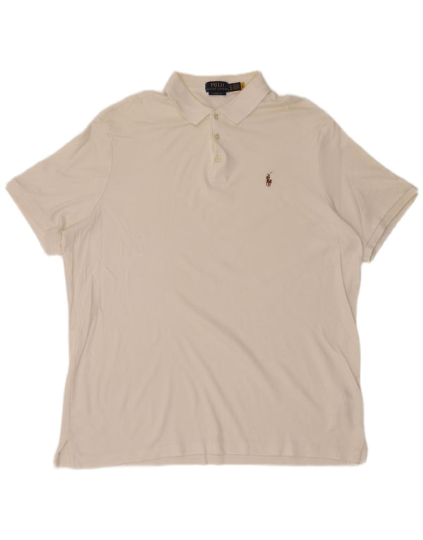 Polo Ralph Lauren Mens Classic Fit Shirt XL White Cotton