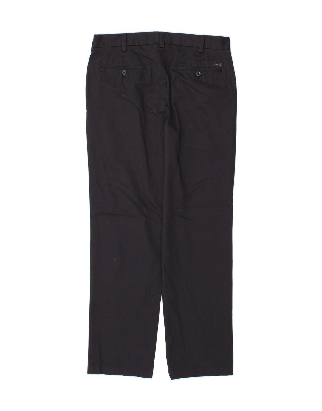 IZOD Mens Straight Chino Trousers W32 L32  Navy Blue Cotton Vintage Izod and Second-Hand Izod from Messina Hembry 