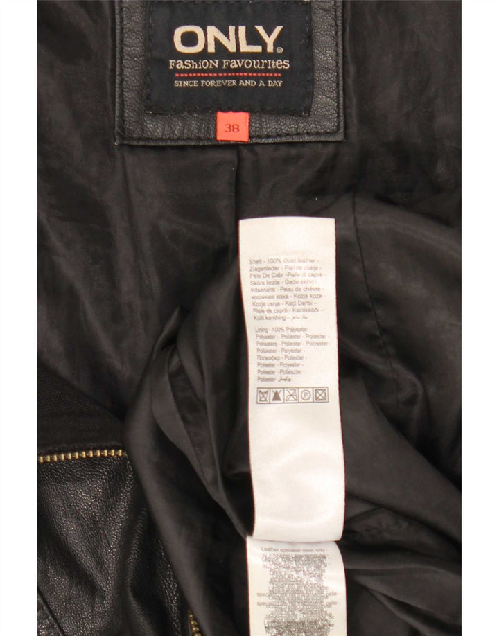 Apenas jaqueta feminina de couro Racer IT 38 XS couro preto
