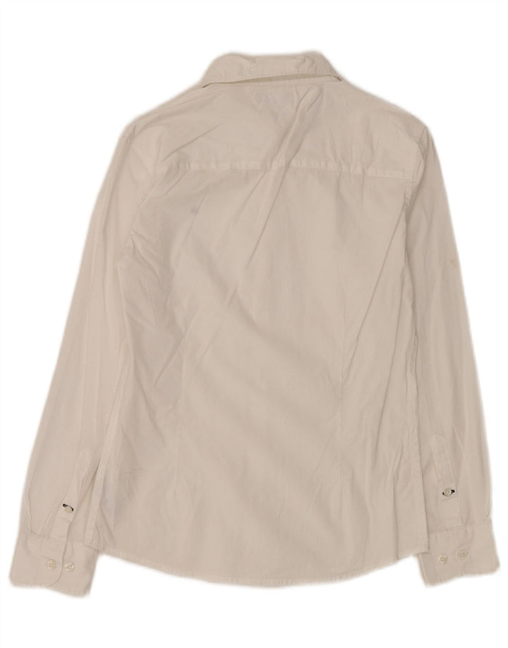 Camisa masculina Tommy Hilfiger 11-12 anos algodão branco