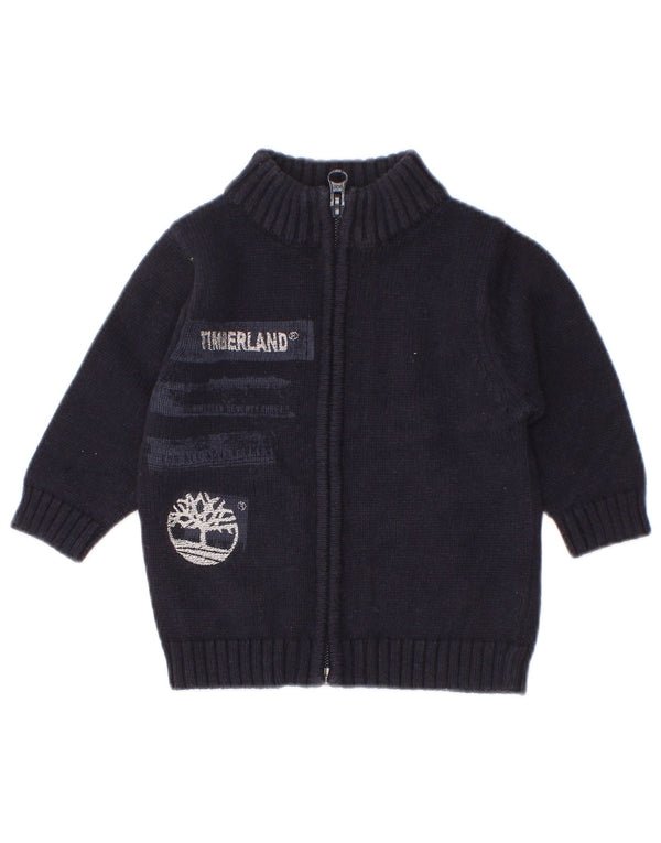 Suéter Timberland Baby Boys Graphic Cardigan 3-6 Meses Azul Marinho Algodão
