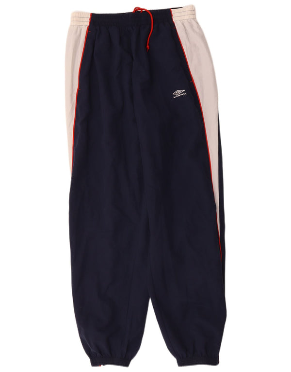 Calça de treino masculina Umbro Joggers XL azul marinho Colourblock poliéster