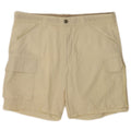 Dockers Mens Khakis Cargo Shorts W34 Grande Algodão Bege
