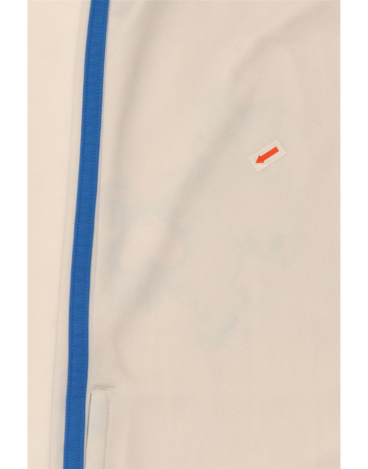 Calça Adidas Mens Treino Pequeno Poliéster Branco