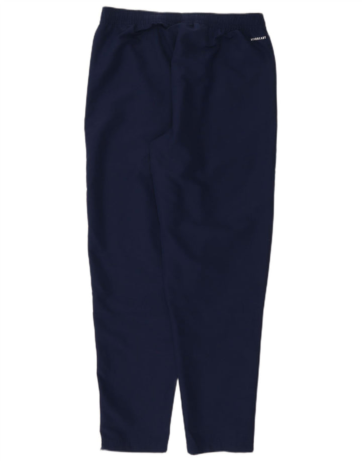 Calça de treino masculina Adidas médio azul marinho poliéster