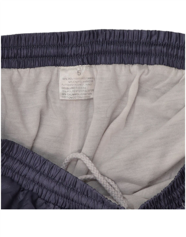 Calça de treino masculina vintage joggers poliamida roxa média