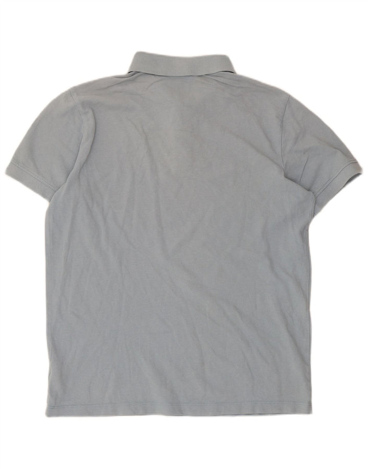 Camisa polo masculina Kappa grande algodão azul
