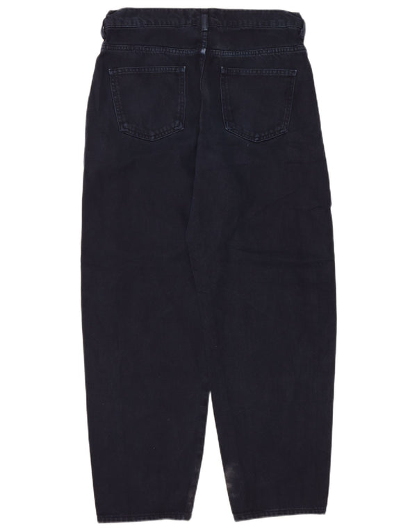 Zara Jeans Cônicos Femininos EU 38 Pequeno W28 L30 Azul Marinho
