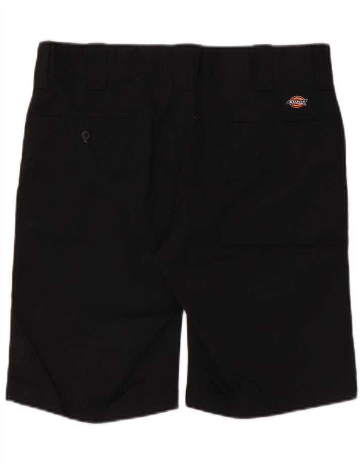 Shorts masculinos Dickies Straight Slim Fit Chino W31 poliéster preto médio
