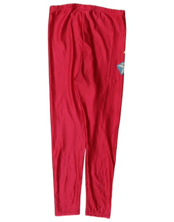 Leggings Asics Meninas Graphic 13-14 Anos Grande Poliéster Rosa