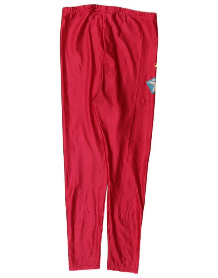 Leggings Asics Meninas Graphic 13-14 Anos Grande Poliéster Rosa