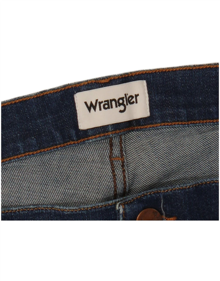 Jeans Wrangler masculino reto W47 L28 azul marinho