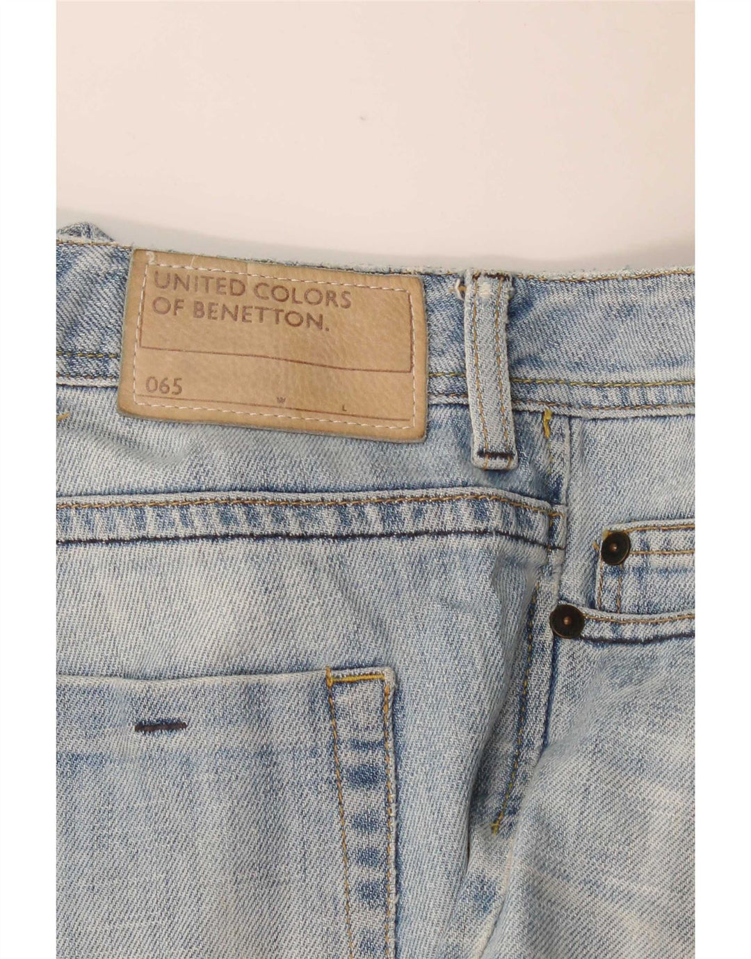 Calça Jeans Bootcut Feminina Benetton W30 L33 Azul