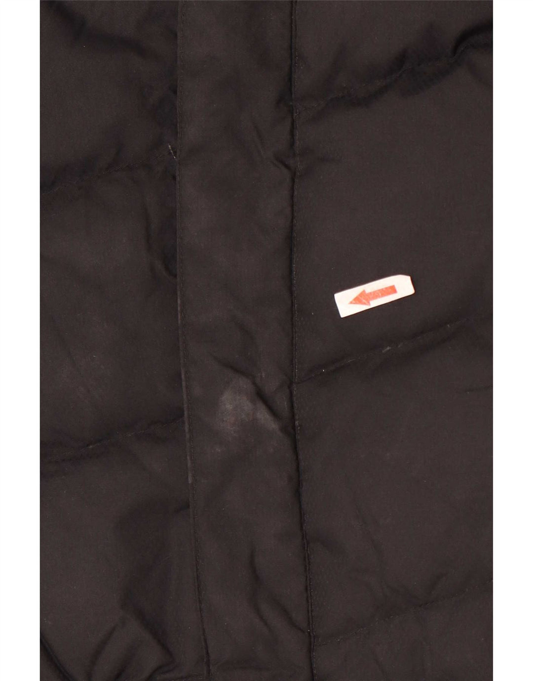 Jaqueta acolchoada com capuz grande The North Face feminina Reino Unido 10 pequena preta