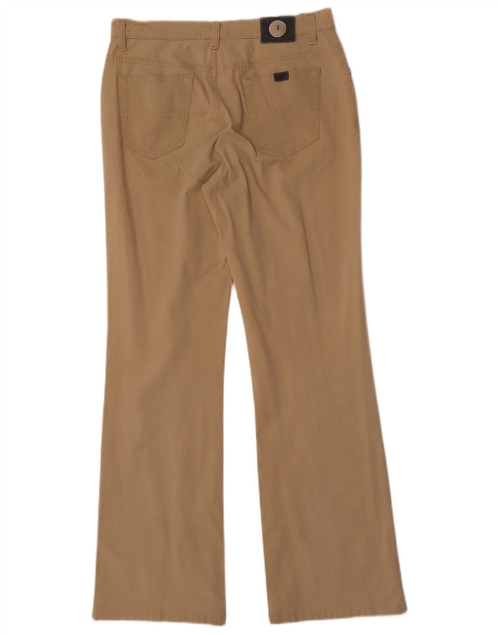 Trussardi Mens Bootcut Calça Casual W30 L31 Bege