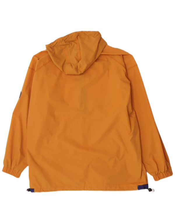 Jaqueta Jack Wolfskin masculina com capuz Anorak Reino Unido 42 XL amarelo poliéster