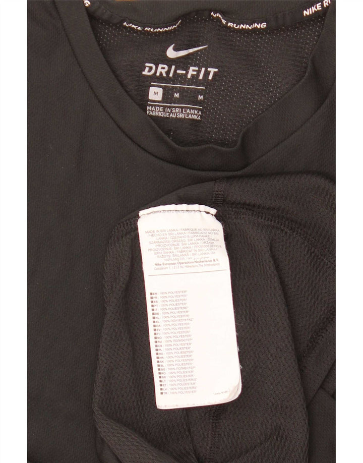 Camiseta Nike Masculina Dri Fit Top Médio Poliéster Preto