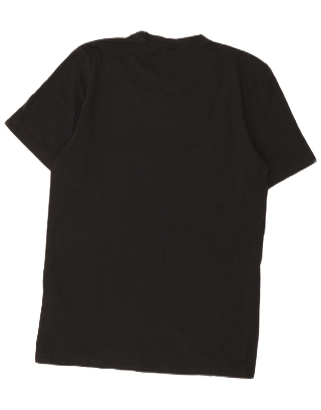 Adidas Mens Graphic T-Shirt Top Pequeno Algodão Preto