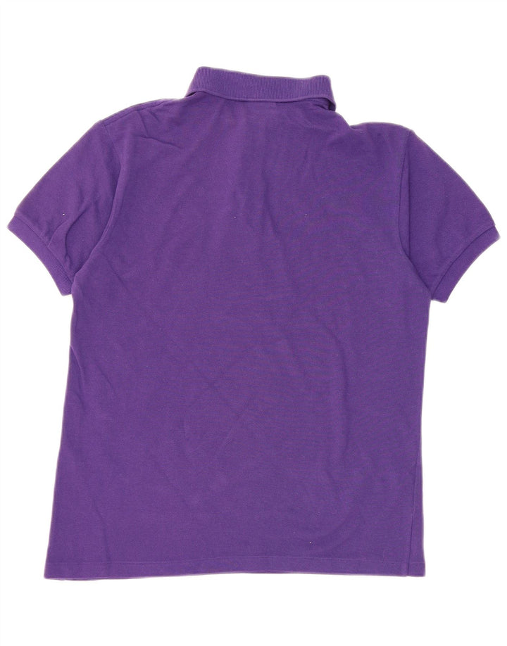 Polo LACOSTE Menino 15-16 Anos Roxo Algodão