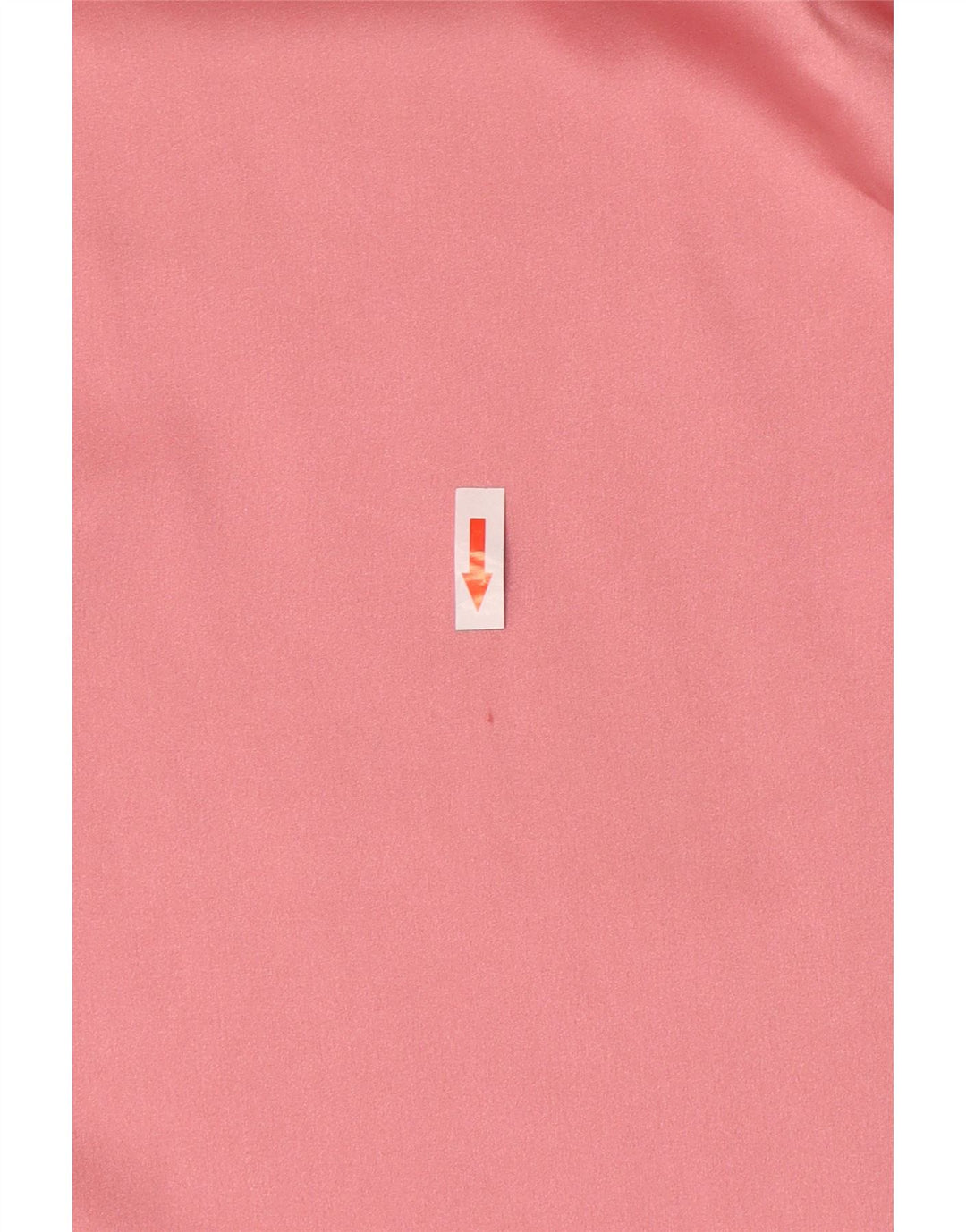 Blusa camisa oversized feminina Zara Reino Unido 14 poliéster rosa médio