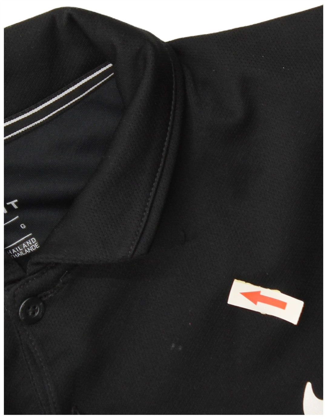 Camisa polo masculina Nike Dri Fit grande poliéster preto