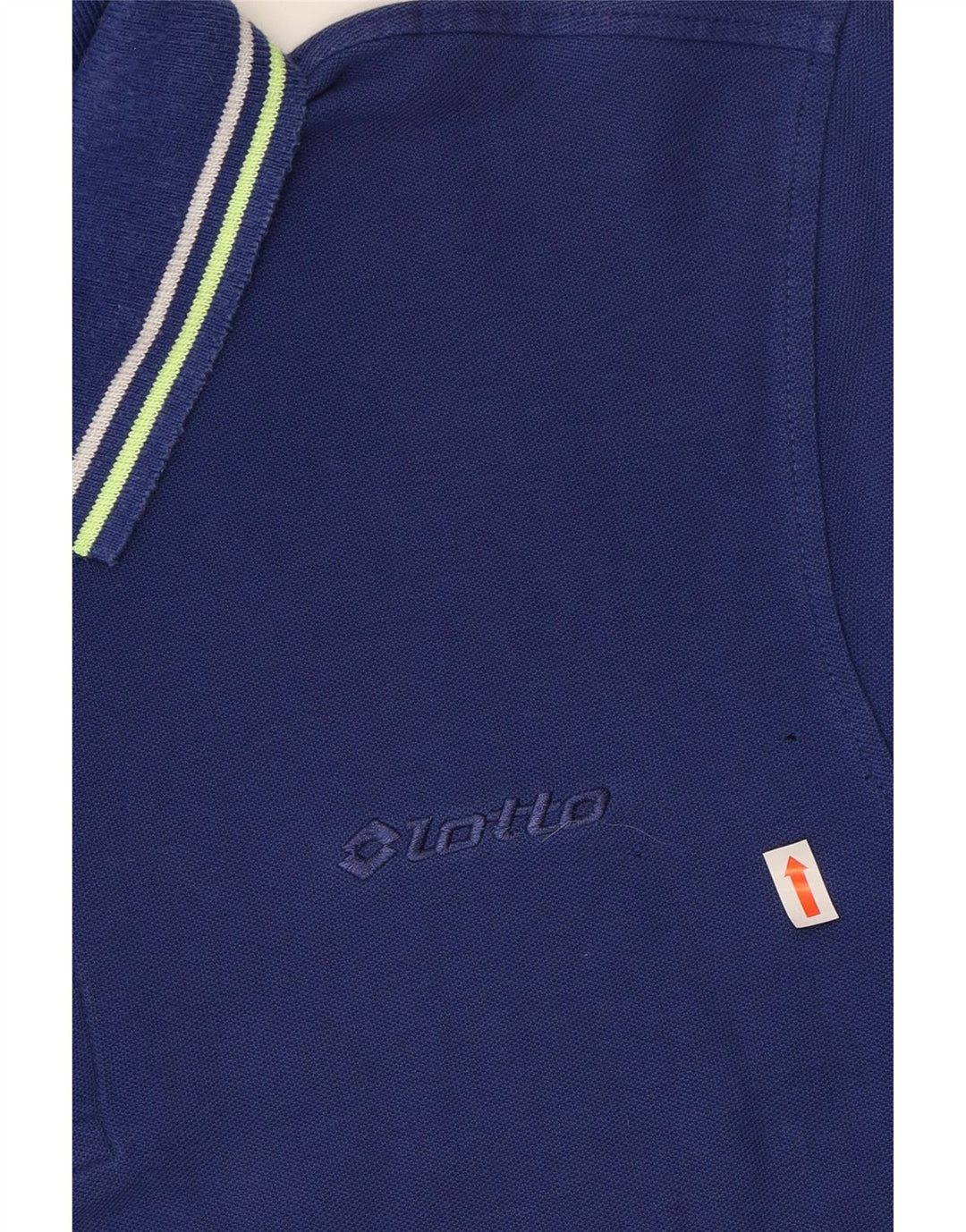 LOTTO Mens Polo Shirt XL Navy Blue Cotton Classic Vintage Lotto and Second-Hand Lotto from Messina Hembry 