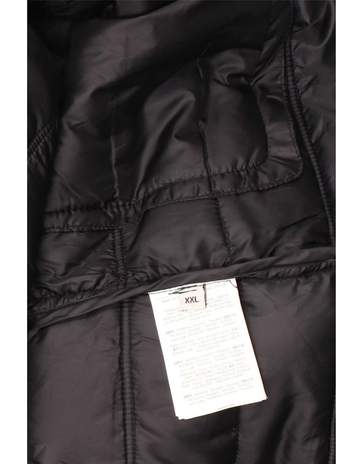 Jaqueta acolchoada masculina Gaudi UK 44 2XL poliéster preto