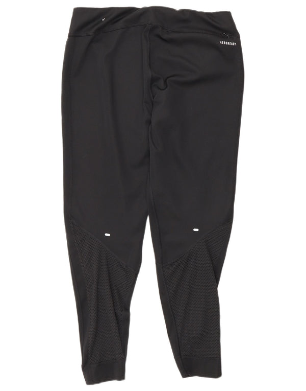 Leggings Adidas Aeroready Femininas UK 16/18 Grande Preto