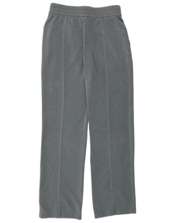 Calça de treino feminina Lululemon US 6 poliéster cinza médio